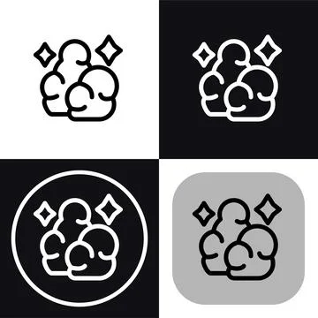 Soap icon symbol - soap to clean hands and wash things vector illustration Stock Illustration