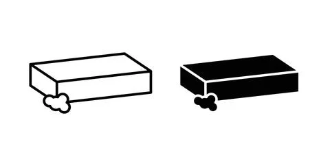 Soap icon symbol. Vector illustration pack in black color. Stock Illustration