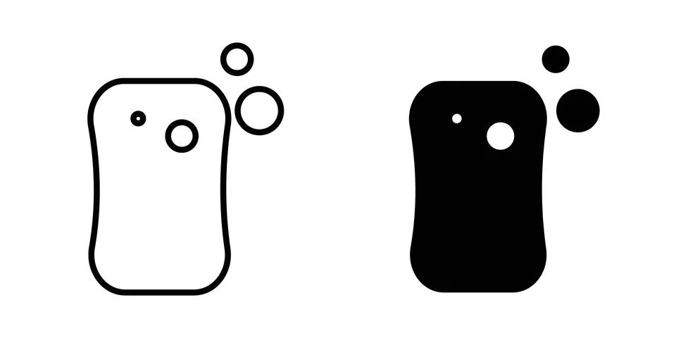 Soap icon vector editable eps10 Stock Illustration