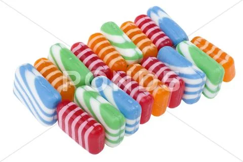 Soap isolated on white background Stock Photos
