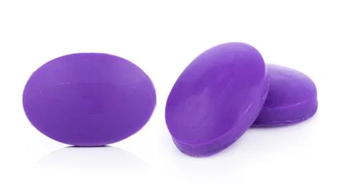 Soap isolation on white background 库存照片