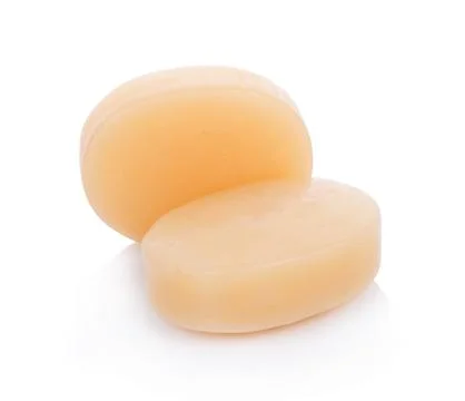 Soap isolation on white background Fotos Stock