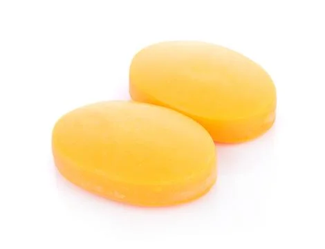 Soap isolation on white background Fotos Stock