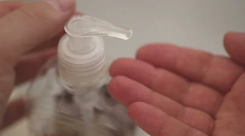 Soap liquide dispenser Stock Footage 48568164