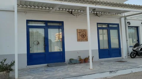 Soap maker store, exterior, mediterranean, island Video stock 169525995