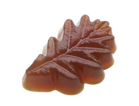 Soap oak leaf Stock Photos