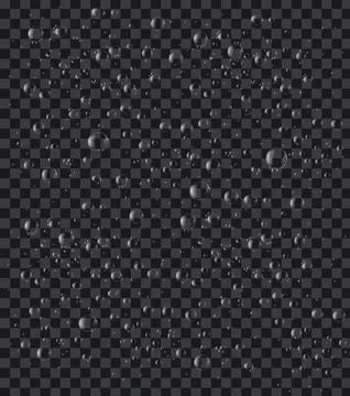 Soap or Water bubbles on tranparency background ,vector design element EPS10  Illustrazione stock