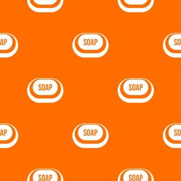 Soap pattern seamless Illustrazione stock
