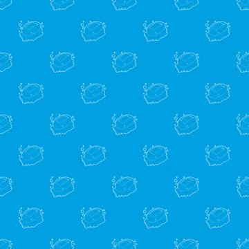 Soap pattern vector seamless blue Illustrazione stock