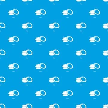 Soap pattern vector seamless blue Stock Illustration