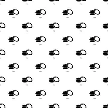Soap pattern vector seamless Stock Illustration