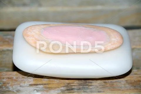 Soap pieces Stock Photos
