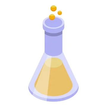 Soap production testing icon isometric vector. Cosmetics laboratory Stock Illustration