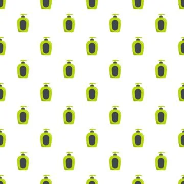 Soap spray pattern seamless Stock Illustration