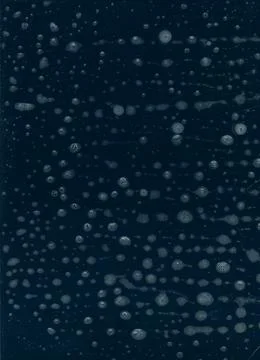 Soap stains overlay pots pattern abstract background Stock Photos