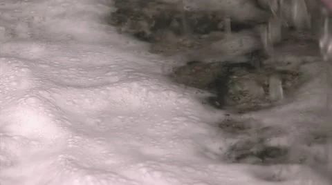 Soap suds Stock Footage 11826768