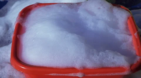 Soap white foam 스톡 동영상 55867623