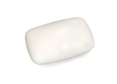 Soap on white Foto stock