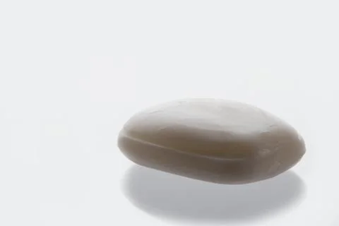 Soap white on a white background 库存照片