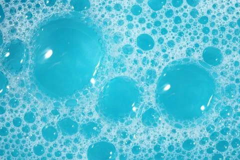 Soapsuds bubbles as background texture Stock Photos