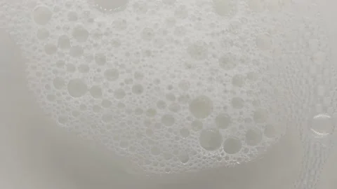 Soapy water with bubbles Stock Footage 167234244