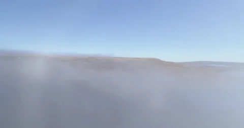 Soaring above the clouds Stock Footage 187909298