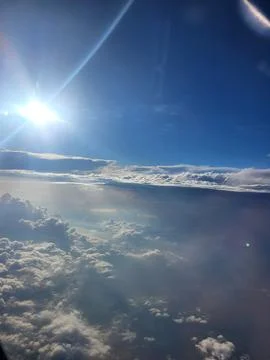 Soaring Above the Clouds Stock Photos