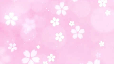 Soaring cherry blossoms. Pink glitter background. 스톡 동영상 150484726