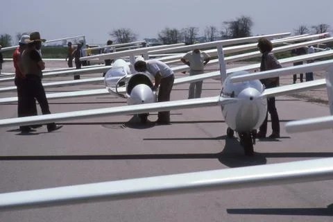 Soaring competition Stock Photos