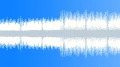 Soaring Inspirational Electronic Dance - minus drums long loop Stock Music