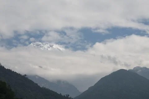 Soaring mountain Foto stock