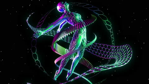 Soaring nymph Stock Footage 185688075