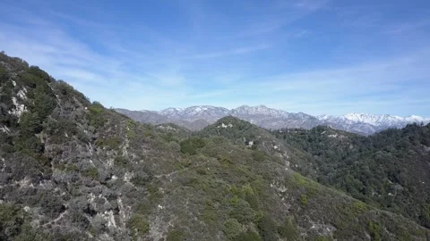 Soaring Over Mont Wilson Stock Footage 301179038