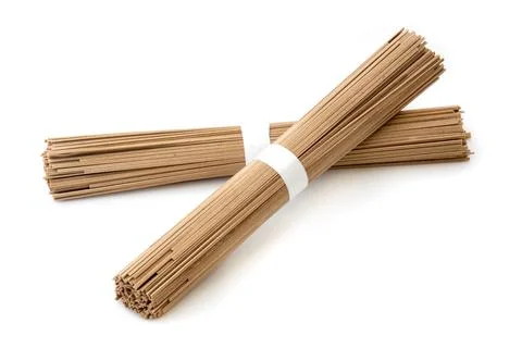 Soba noodles Stock Photos