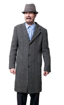 Sobbing mobster Stock Photos