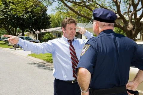 Sobriety Test - Failure Stock Photos