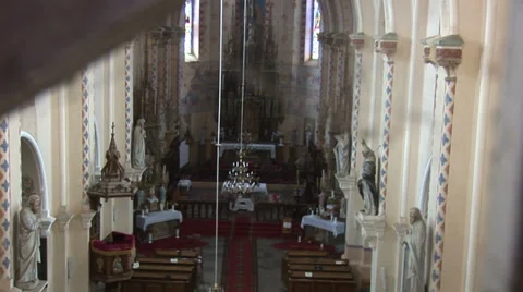 Сobwebs in the Сhurch1 Stock Footage 32170743