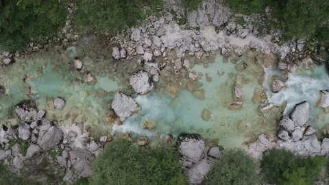 Soca river rapids Video stock 130218667