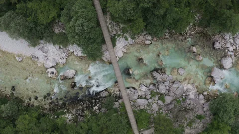 Soca river rapids Stock-Footage 130218920