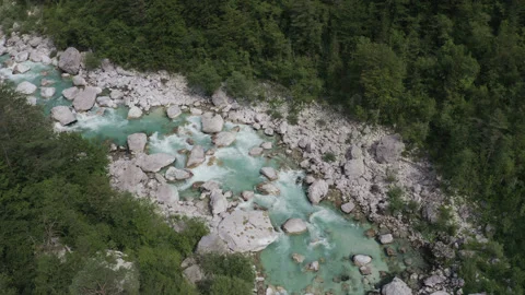 Soca river rapids Stock-Footage 130221369