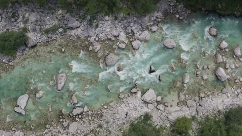 Soca river rapids Stock-Footage 130242878