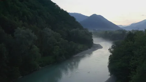 Soca river rapids Stock-Footage 130253749