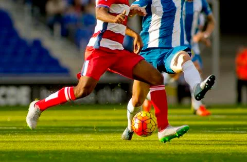 Soccer action Stock Photos