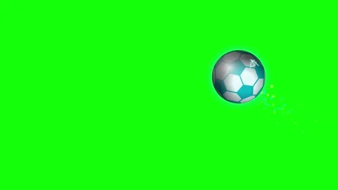 Soccer Animated Isolated Green Screen Stock Video Video stock 336958885