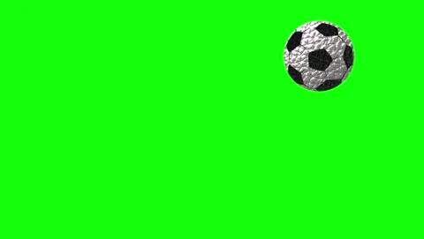 Soccer Animated Isolated Green Screen Stock Video Stock Footage 337996943