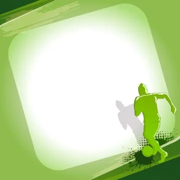Soccer background Stock Illustration