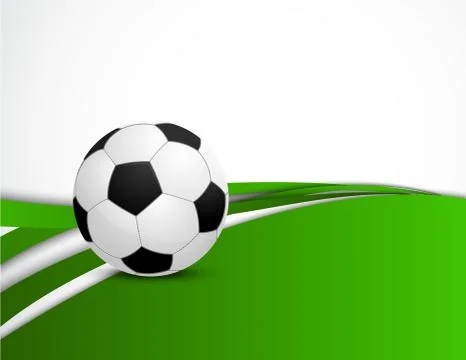 Soccer background Stock Illustration
