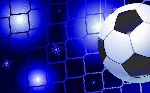 Soccer background Stock Illustration