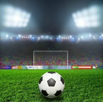 Soccer bal Stock Photos