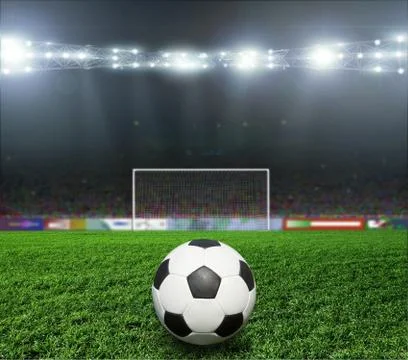 Soccer bal.football, Stock Illustration
